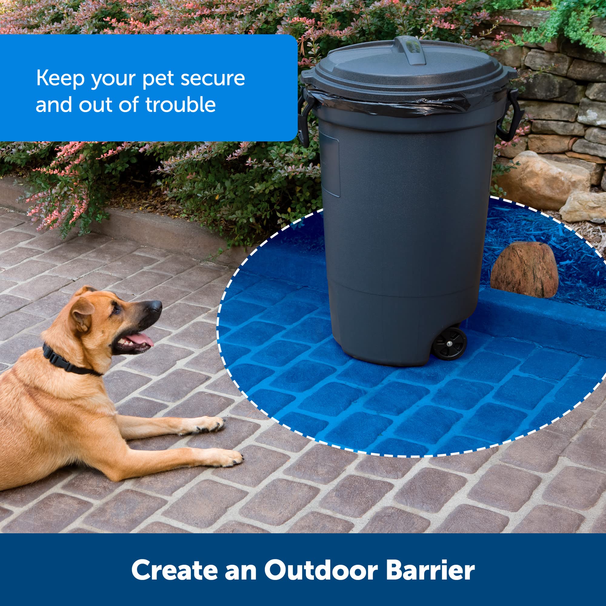 Petsafe Pawz Away Outdoor Wireless Pet Barrier, Electric Training System For Cats And Dogs With Receiver Collar